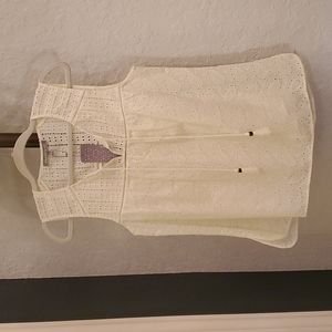 Daniel Rainn tassel blouse & cami